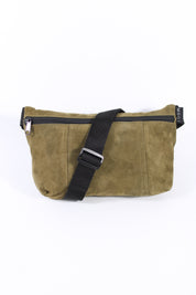 Die Schultertasche (Wildleder)