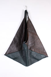 Die Origami-Tasche - Braun/Anthrazit