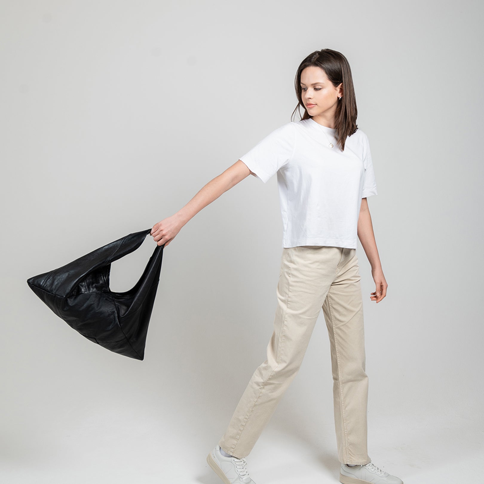 Die Origami-Tasche - Dunkelgrün