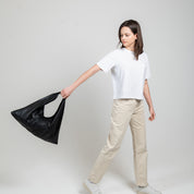 Die Origami-Tasche - Dunkelgrün