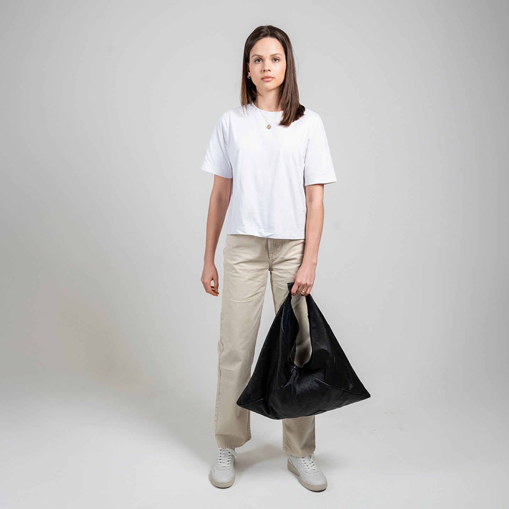 Die Origami-Tasche - Dunkelgrün
