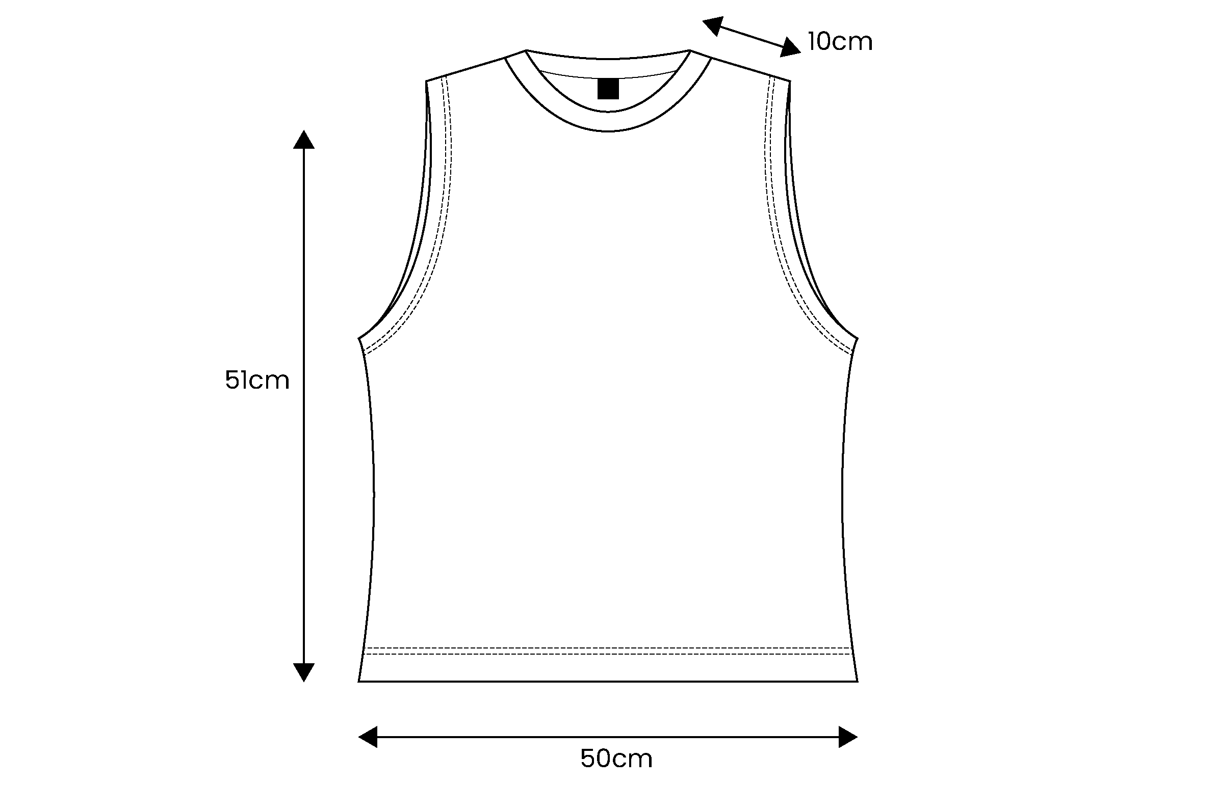 Das Tank Top in S - Regular