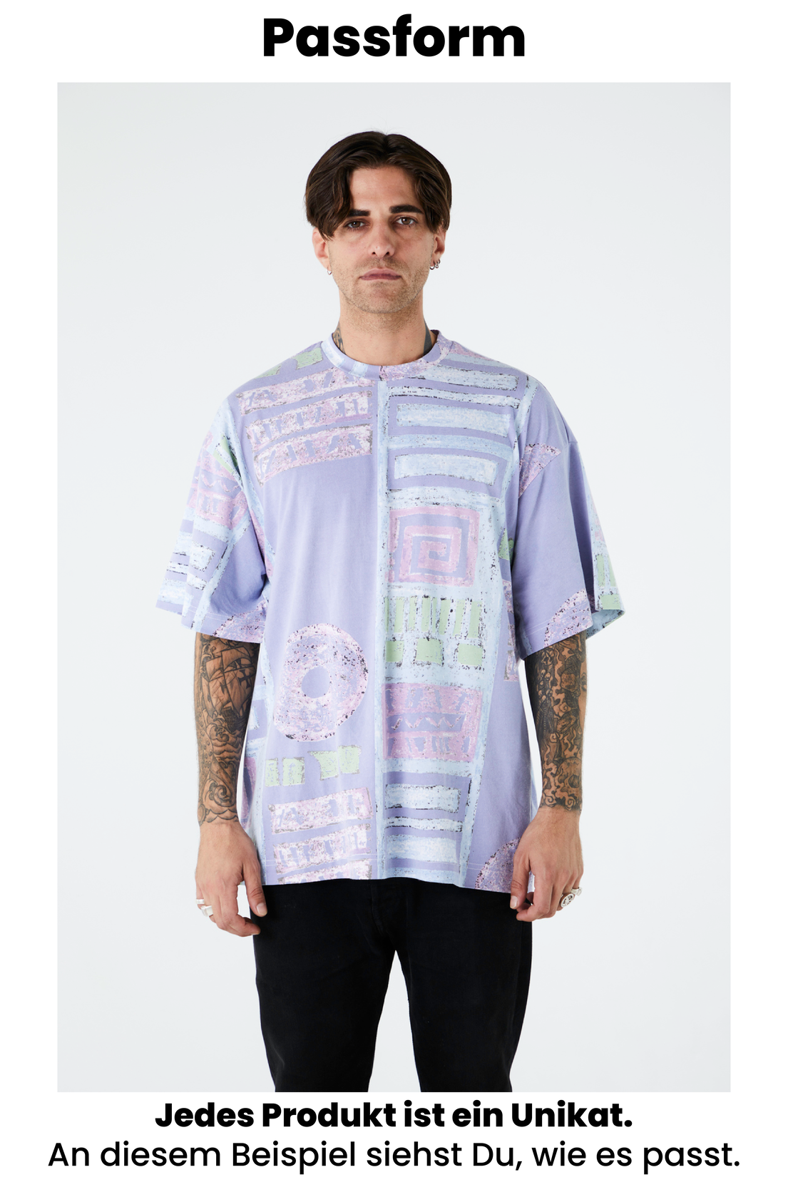 Das T-Shirt in M - Oversized