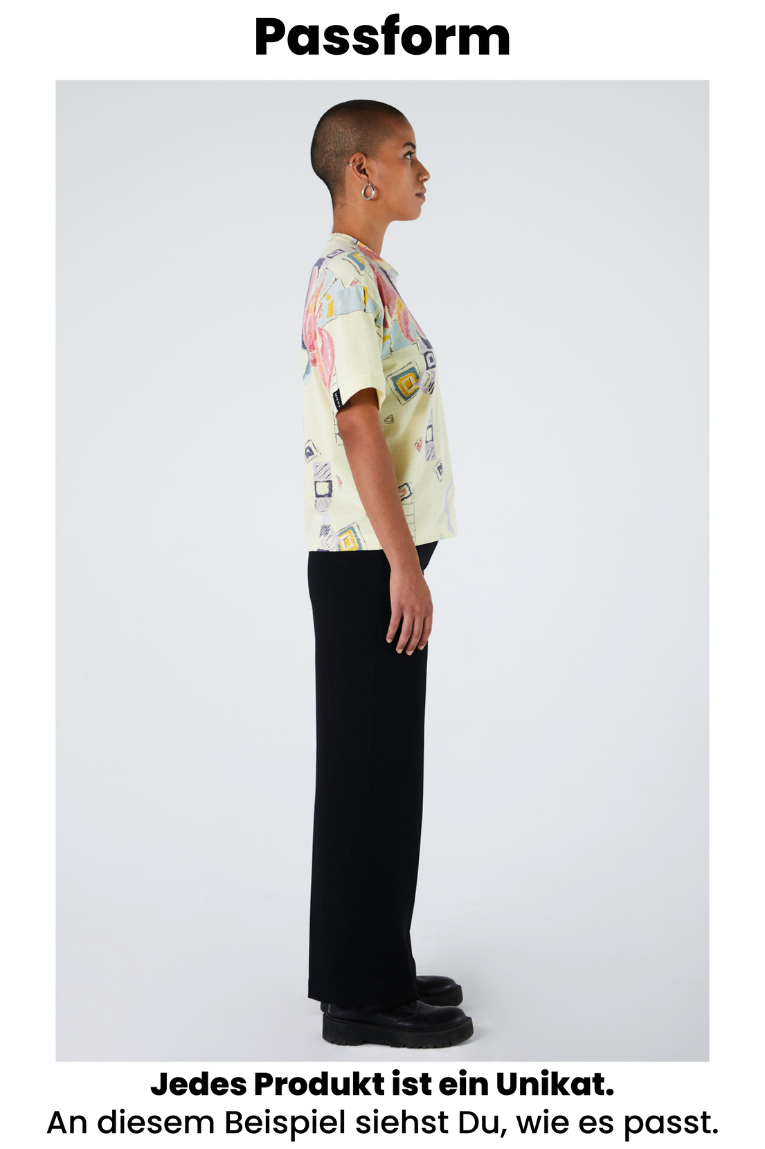 Das T-Shirt in XS - Oversized