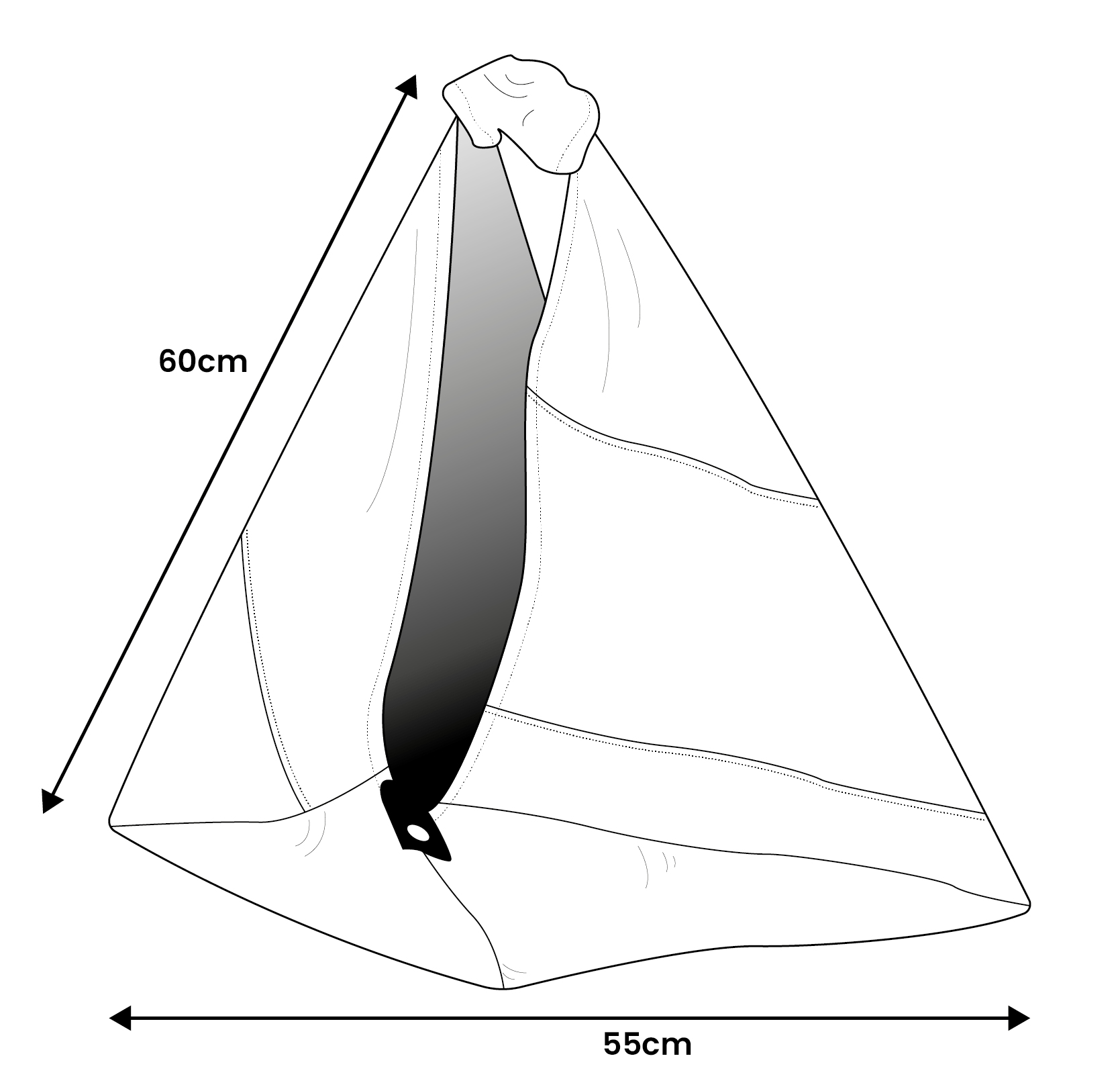 Die Origami-Tasche