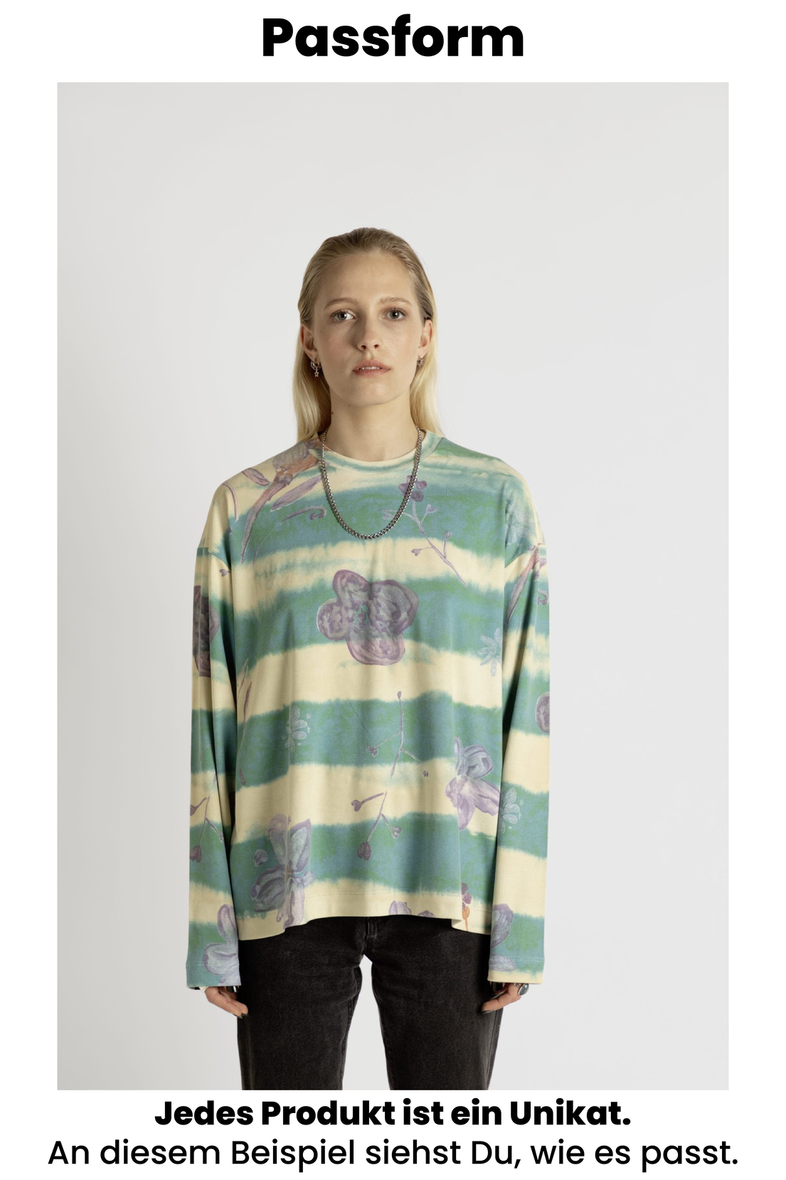 Das Longsleeve in S - Oversized